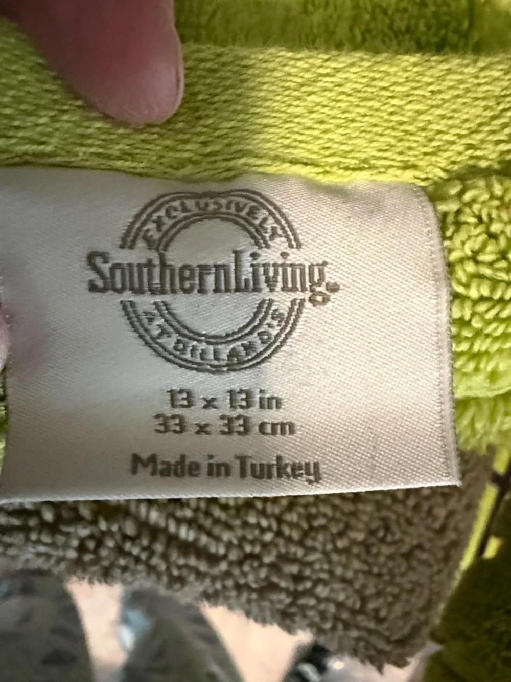 Southern Living Bath Towel Set bath, hand, wash total 3